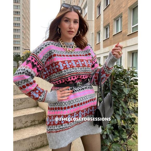 ZARA BLOGGER FAVE!!! Oversized Sweater NWT - Picture 7 of 16